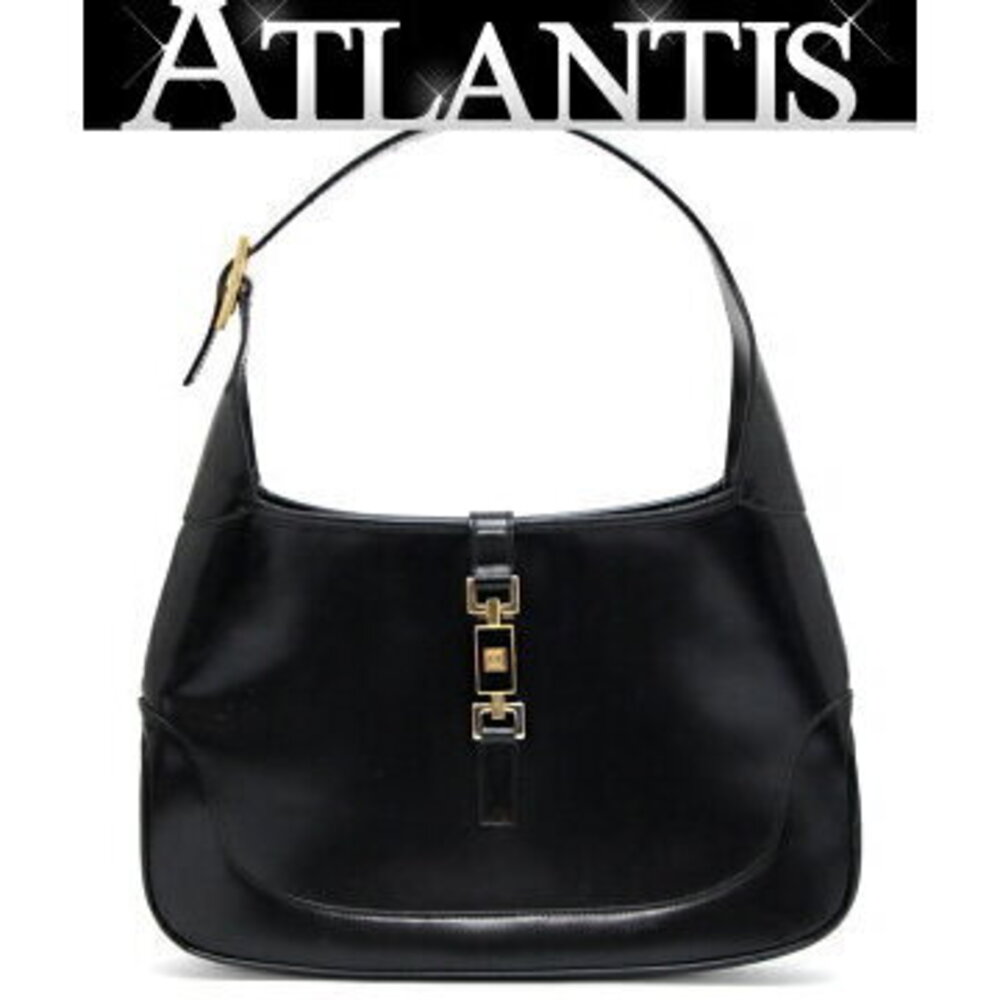Gucci Jackie handbag leather black